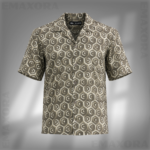 ZARA (Taupe Hexagonal print)