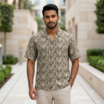 ZARA (Taupe Hexagonal print) - Image 2