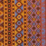 Aarong Slab Cotton Screen Print (Mustard) - Image 2