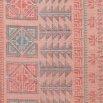 Aarong Slab Cotton Screen Print (Peach) - Image 2