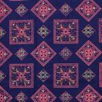 Aarong Slab Cotton Screen Print (Navy) - Image 2